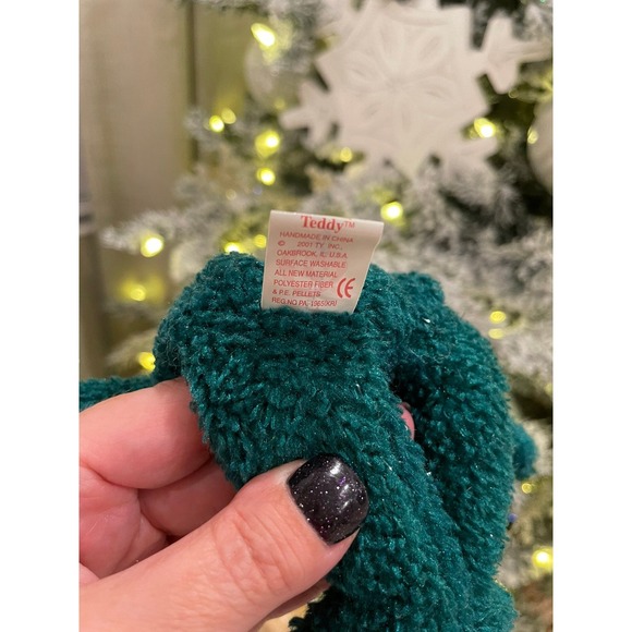 Ty Beanie‎ Babies Holiday Teddy 2001 - Picture 8 of 9